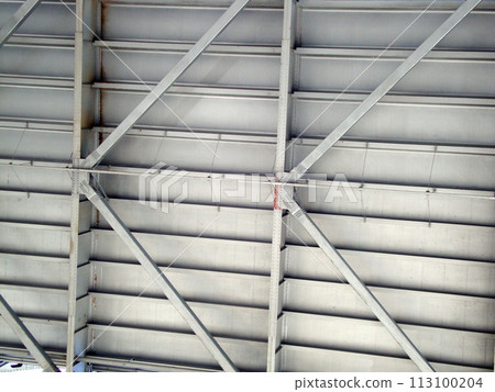 Close-up of Underside of the Bay Bridge Close-up of Underside of the Bay Bridge 113100204