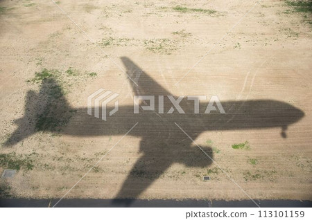 Scenery from an airplane 113101159