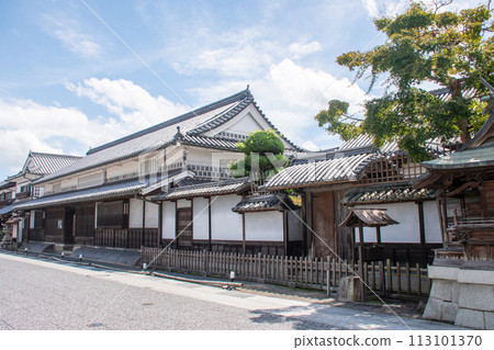 歷史悠久的岡山縣屋影宿,石井本陣家族的舊城區 歷史悠久的岡山縣屋影宿,石井本陣家族的舊城區 113101370