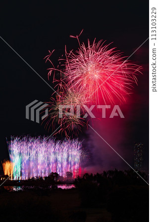 Autumn fireworks (Kawaguchi Fireworks Festival) 113103229