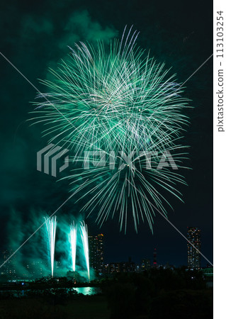 Autumn fireworks (Kawaguchi Fireworks Festival) 113103254