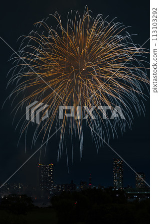 Autumn fireworks (Kawaguchi Fireworks Festival) 113103292