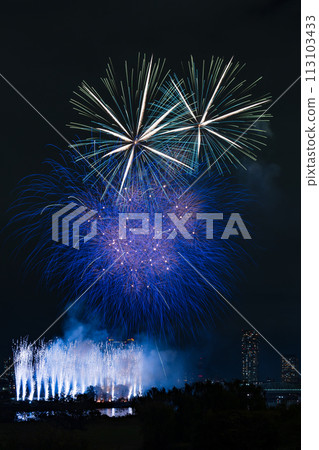 Autumn fireworks (Kawaguchi Fireworks Festival) 113103433