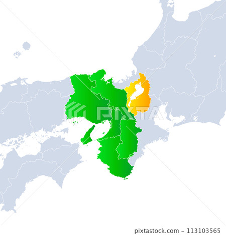 滋賀縣地圖和關西地區 滋賀縣地圖和關西地區 113103565