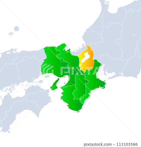 滋賀縣地圖和近畿地區 滋賀縣地圖和近畿地區 113103566