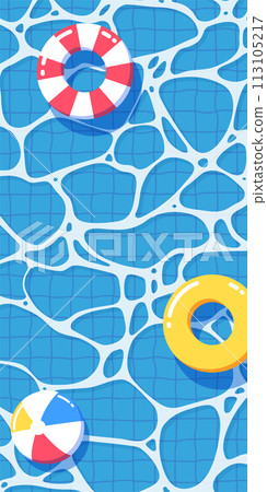 Background illustration_pool Background illustration_pool 113105217