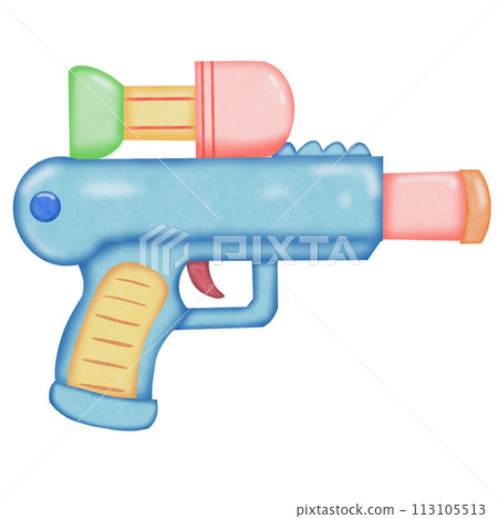 toy for baby gun isolated toy for baby gun isolated 113105513