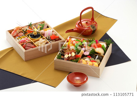 Image of New Year's cuisine, Image of New Year's cuisine, Japanese celebratory cuisine, Japanese New Year's cuisine 113105771