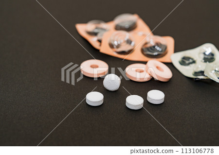 Overdosing is taking a large amount of cold medicine, etc. 113106778