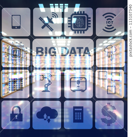 Big data computing concept of modern IT technology Big data computing concept of modern IT technology 113107340