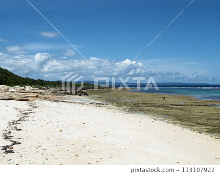 Blue sky and sea: Memories of Ikeijima, Okinawa 113107922