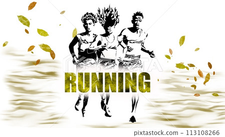 運行圖像插圖 運行圖像插圖 113108266