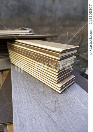 Detail of porcelain tiles in a market, decoration Detail of porcelain tiles in a market, decoration 113108307