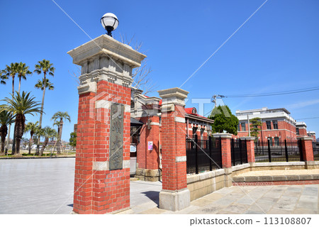 舊九州大學箱崎校區正門，九州大學舊址，攝於2024年3月 113108807