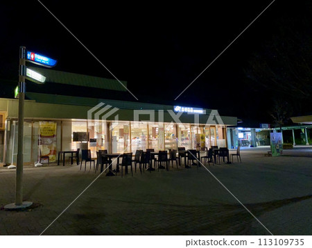 Akagi Kogen Parking Area at night 113109735