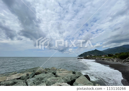 View of Sarp and Black Sea, Turkey View of Sarp and Black Sea, Turkey 113110266