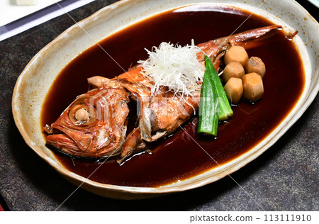 美味的煮金鯛魚 美味的煮金鯛魚 113111910
