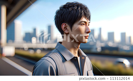 Young men in work clothes 113112014