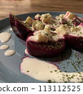 Delicious beet salad 113112525