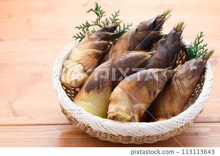 Taste of spring: Bamboo shoots 113113643