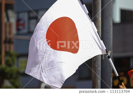 日本國家，國旗 113113704