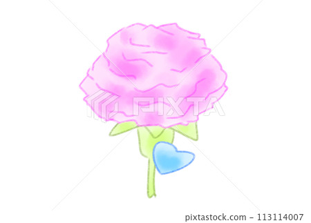 康乃馨與可愛的心 康乃馨與可愛的心 113114007