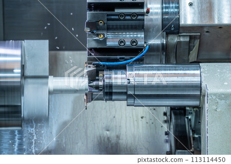Metalworking CNC milling machine. Metalworking CNC milling machine. 113114450