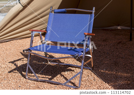 low chair for camping 113114702