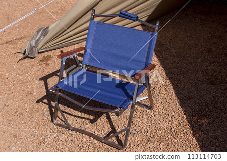 chairs at the campsite 113114703