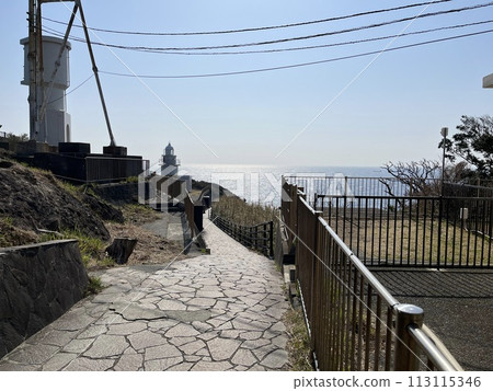 Irozaki Lighthouse, the southernmost tip of the Izu Peninsula 113115346
