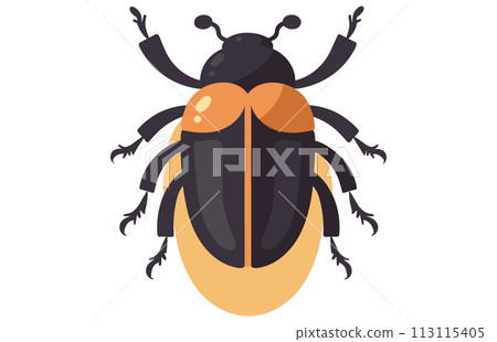 Beetle Rhino Illustration Clip Art Design Shape, Beetle Icon Vector Beetle Rhino Illustration Clip Art Design Shape, Beetle Icon Vector 113115405