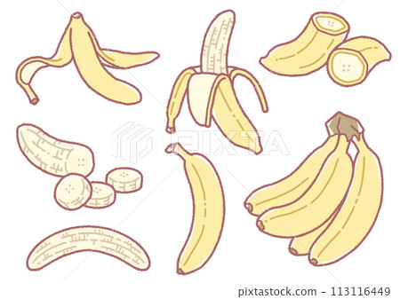 香蕉插圖 113116449