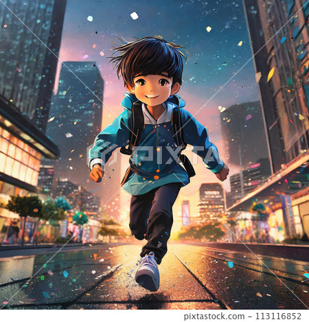 奔跑的男孩 奔跑的男孩 113116852