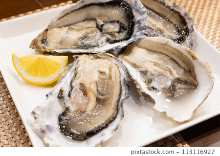 來自北海道厚岸的美味生牡蠣 來自北海道厚岸的美味生牡蠣 113116927