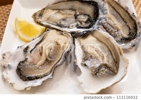 來自北海道厚岸的美味生牡蠣 來自北海道厚岸的美味生牡蠣 113116932
