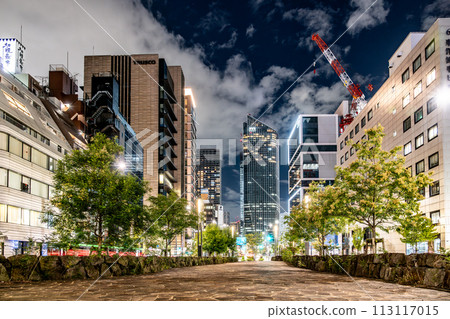 [東京] 夜晚的都市建築 113117015