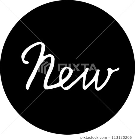 NEW Hand-drawn letters English cursive NEW Hand-drawn letters English cursive 113120206