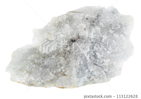 unpolished jadeite mineral isolated on white unpolished jadeite mineral isolated on white 113122628