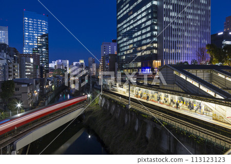 Ochanomizu, Scenery from Ochanomizu Station, Night view, Illumination, Ochanomizu Station, Train, Building Ochanomizu, Scenery from Ochanomizu Station, Night view, Illumination, Ochanomizu Station, Train, Building 113123123