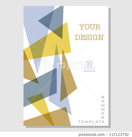 Geometric design. The idea of abstract corporate style design of title pages, covers, books, brochures, leaflets, posters, booklets. Template for interior and decoration ideas. Simple style Geometric design. The idea of abstract corporate style design of title pages, covers, books, brochures, leaflets, posters, booklets. Template for interior and decoration ideas. Simple style 113123792