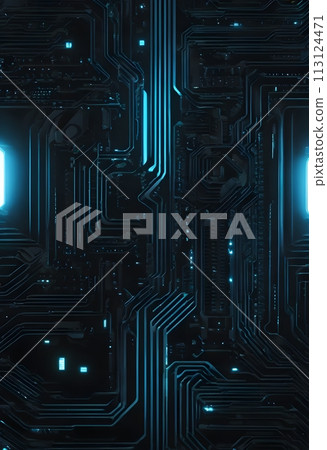 Abstract background like mechanical circuit 113124471