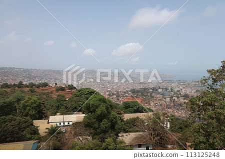 View from Fourah Bay College, Sierra Leone 113125248