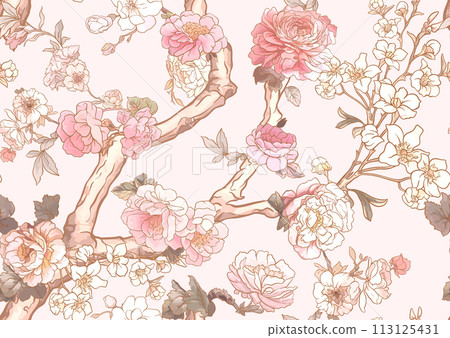 Seamless pattern, background. Vector illustration 113125431
