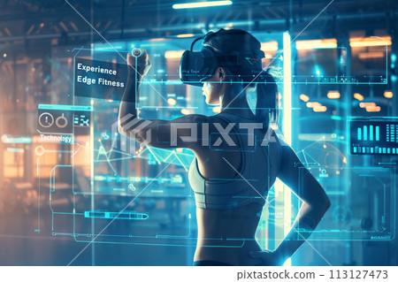 Virtual Reality Fitness Training Virtual Reality Fitness Training 113127473