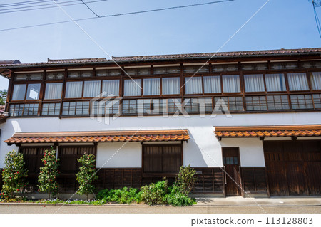 日本鳥取縣倉吉市一棟非常古老而美麗的建築 113128803