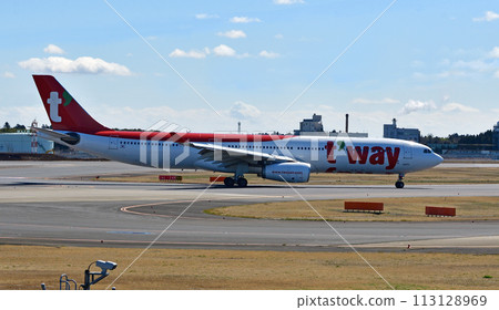 TwayA330 Narita ten and three taxiing TwayA330 Narita ten and three taxiing 113128969