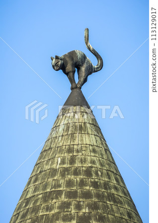 Cat statue in Riga, Latvia Cat statue in Riga, Latvia 113129017