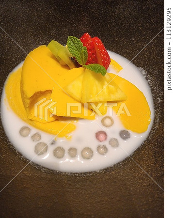 mango pudding mango pudding 113129295
