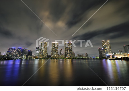 Toyosu Park also has a night view 113134707