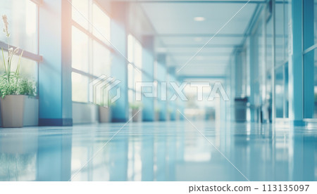 Abstract blurred background hospital Abstract blurred background hospital 113135097